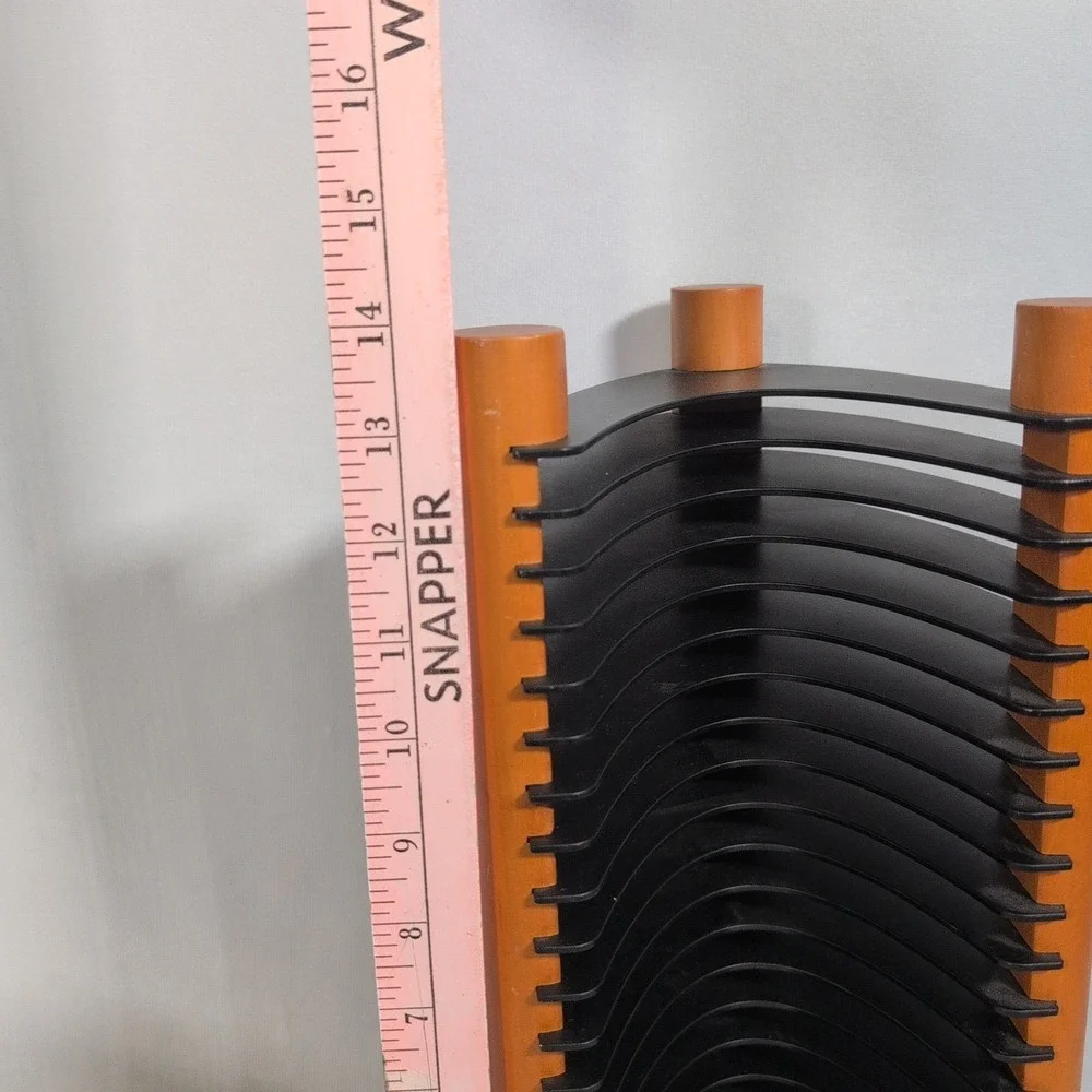 Vintage 20 CD Stackable Tower Rack Holder Organizer Retro 14x7 Atlantic 90s